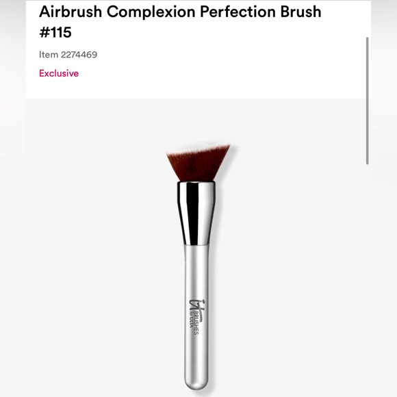 it cosmetics Other - It Cosmetics NWT Airbrush Complexion Perfection foundation brush
